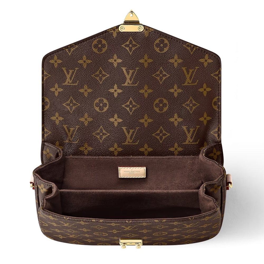 Like New! LV LOUIS VUITTON Monogram Pochette Metis Comes with Tags - Picture 12 of 16